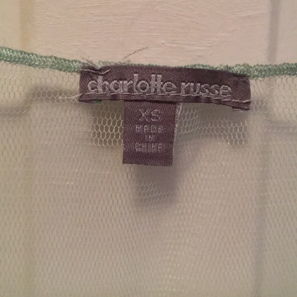 Charlotte Russe sheer top - Picture 2 of 2